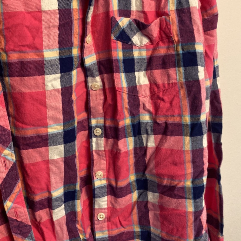 Pink Plaid Flannel - Picture 3 of 6